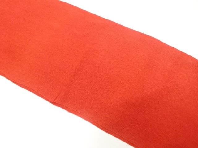 未使用品　正絹　縮緬地　帯揚げ